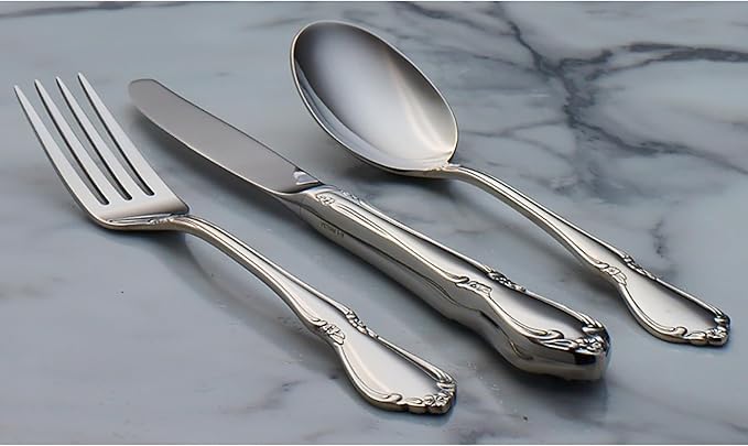 Oneida Chateau Iced Tea Spoons, Set of 4