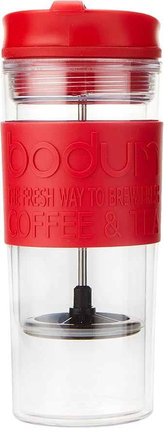 Plastic Insulated Double Wall Coffee and Tea Press