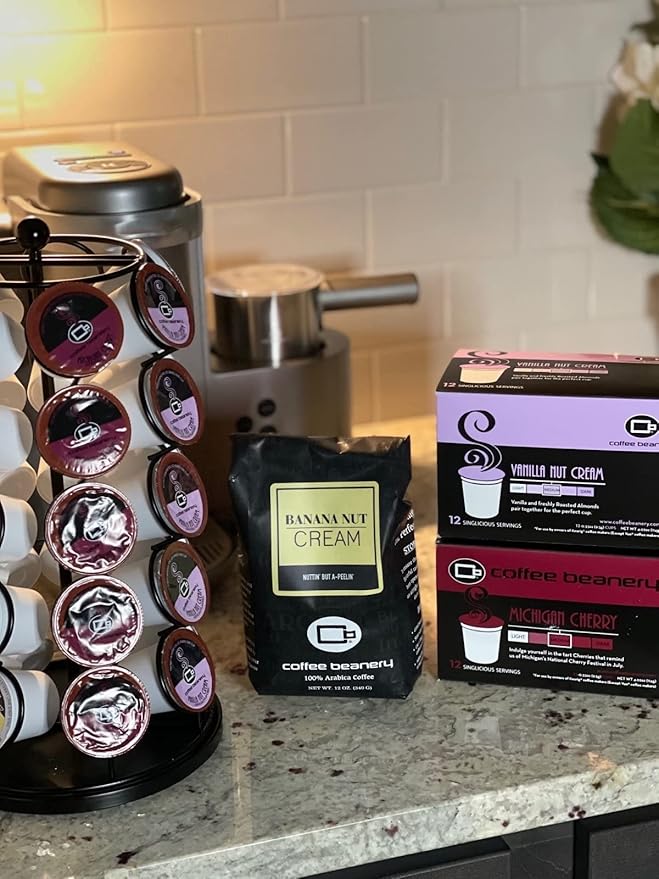 Michigan Cherry Decaf Coffee Pods by Coffee Beanery | 12ct Medium Roast Arbica Coffee