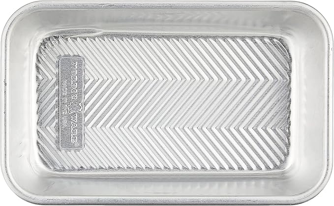 Nordic Ware Prism Loaf Pan, 1 Pack, Natural