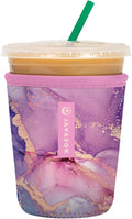 Sok It JavaSok Iced Coffee & Cold Soda Insulated Neoprene Cup Sleeve (Aurora Era, Small: 16-20oz)