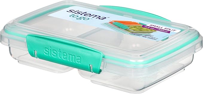 Sistema 11.8 Ounce Small Split Storage Container (Colors may vary)
