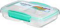 Sistema 11.8 Ounce Small Split Storage Container (Colors may vary)