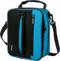 Tirrinia Expandable Insulated Lunch Bag for Men Women – Leakproof Reusable Cooler LunchBox for Kids & Adults with Shoulder Strap, Perfect for Work, School, Office, Travel,Blue