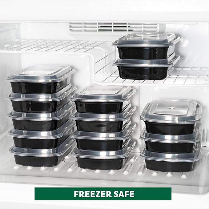 Freshware Bento Box Meal Prep Container, 32, 1-Compartment, 150-Pack, 32 ounce