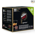 Caffe' Vergnano 1882 Medium Roast Espresso Original Line Machine Compatible Capsules, Arabica Robusta Espresso Coffee, Italian Coffee For Nespresso Coffee Machines, Intensity 4/10, Oro, 100 Ct