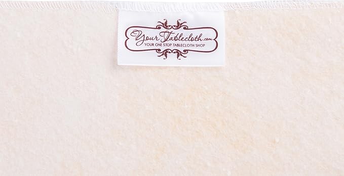 Yourtablecloth Heavy Duty Vinyl Round Fitted Tablecloth (Table Cover) with Flannel Backing Vibrant Colors Elasticized Tablecloth Great for Indoor and Outdoor Dining and Playing Cards 60” Royal Blue