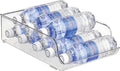 iDesign Water Bottle Organizer for Fridge or Pantry - Clear - Made in USA