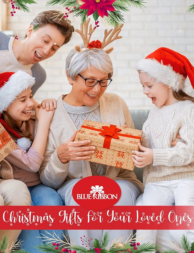 Christmas Coffee Mug ‘’ Christmas Calories Don’t Count’’, Funny Coffee Mug from Daughter, Wife and Son – Mug in Decorative Gift Box,11 Oz
