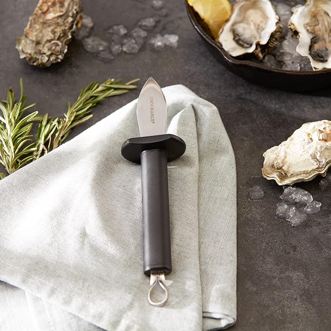 RSVP International Endurance Collection Seafood Tool, Oyster Knife, Stainless Steel