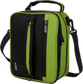 Tirrinia Expandable Insulated Lunch Bag for Men Women – Leakproof Reusable Cooler LunchBox for Kids & Adults with Shoulder Strap, Perfect for Work, School, Office, Travel,Green