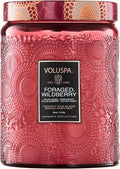 Voluspa Foraged Wildberry Soy Wax Jar Candle - 18 Oz, Spring-Summer