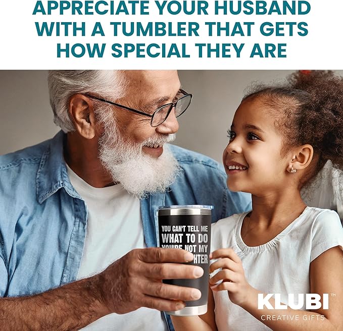 Grandpa Christmas Gifts from Granddaughter - 20oz Black Tumbler Cool Grandfather Idea Best Xmas Presents For Elderly Dad Grandfather Birthday Present for Granddad Christmas Gifts for Grandpa Tumbler