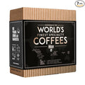 Original Gourmet Coffee Gift Set for Men & Women - 7 World's Finest Single Origin Specialty & Organic Coffees in Innovative Brewers | Sampler Box for Coffee Lover to Brew & Enjoy Anytime, Anywhere