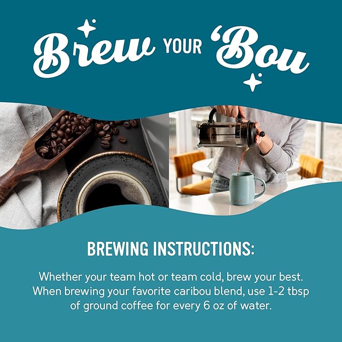 Caribou Coffee, Light Roast Ground Coffee - Daybreak Morning Blend 20 Ounce Bag - Packaging May Vary (Pack of 3)