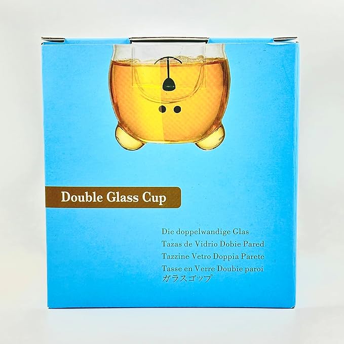 Birthday Gifts for Women Men Cute Capybara Mug Double Walled Coffee Glasses Cups Tea Cappuccino Latte Cup Funny Christmas Gifts Cute Capybara Stuff Gift for Mom Friend Coworker Her Him Home Decor
