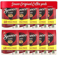 Senseo Classic Medium Roast Coffee Pods – 480 Count (10 Packs) – Smooth & Balanced Flavor with Rich Crema – Single-Serve Compostable Coffee Pads – Compatible with Senseo & PeleCom Machines