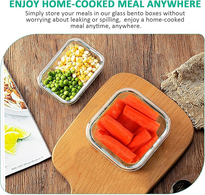 KOMUEE 24 Pieces Glass Food Storage Containers Set,Meal Prep Containers-Stackable Airtight Glass Storage Containers with lids,Freezer, Microwave, Oven Safe,Gray