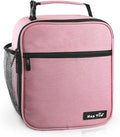 Hap Tim lunchbox for Adult, Insulated Lunch Bag for Women, Reusable Lunch Box, Spacious Lunchbag, Pink (18654-PK)
