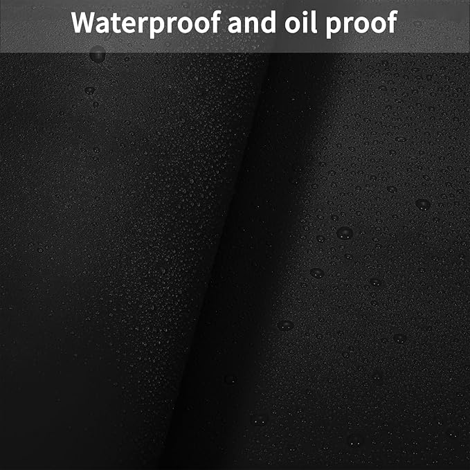 Leather Desk Mat,1.8mm Thick,12x42 Inch Desk Cover,Desk Protector Mat,Dresser Cover Top,Nail Table Mat,Dresser Cover,Quartz Countertop Protector,Table Sticker Cover(Black+Wine Red,12×42)