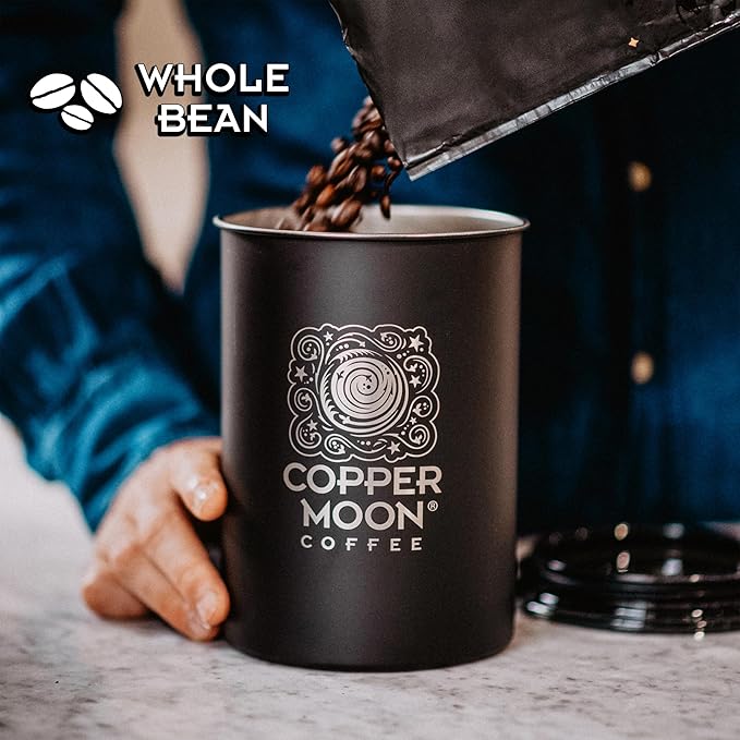 Copper Moon Dark Roast Whole Bean Coffee, Espresso Blend, 5 Lb