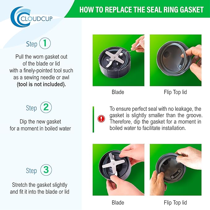 Gasket Rubber Seal Ring Accessories for Nutribullet Replacement Parts Gasket Blender 900 Series 600W and 900W