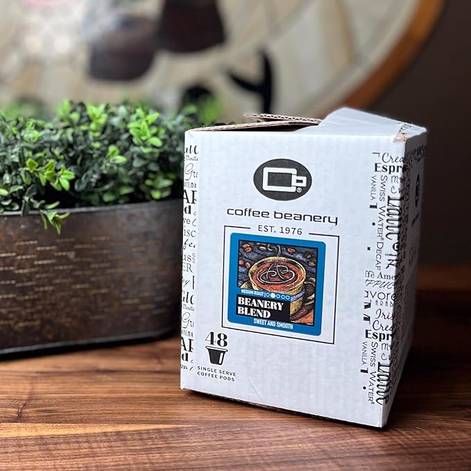 Beanery Blend Single Serve Coffee Pods | 48ct | 100% Specialty Arabica Coffee