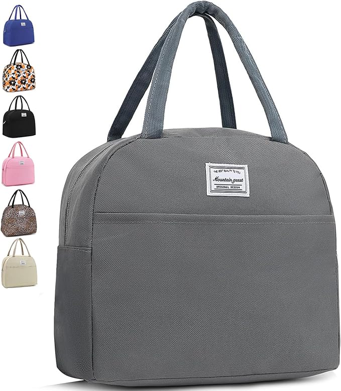 lunch bag women & men,Insulated Cooler Lunch Box Adult Water Resistant Lunch tote bag Shoulder strap not included