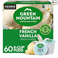 Green Mountain Coffee Roasters French Vanilla Keurig Single-Serve K-Cup pods, Light Roast Coffee, 60 Count (6 Packs of 10)