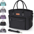 Insulated Lunch Bag for Women/Men,LeakProof Adult Lunch Box,Large Lunch Tote Bag with Removable Shoulder Strap,Portable Reusable Lunch Cooler Bag for Office Work Picnic Beach
