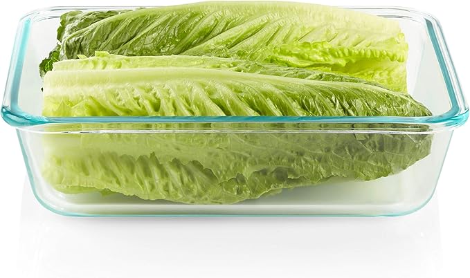 Snapware Snapware 6cup total solution rectangle food storage container glass, 9.3 Ounce (1112403)