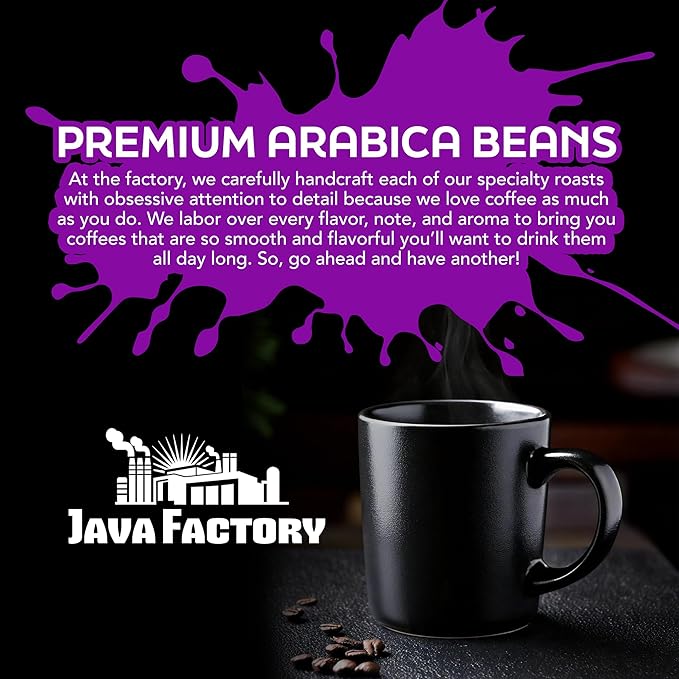 Java Factory Coffee Pods Blueberry Flavored Coffee for Keurig K-Cup Brewers, Blueberry Shortcake, 40 Count
