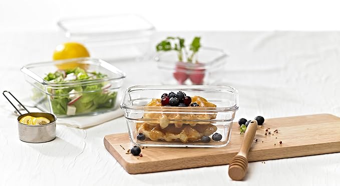 GlassLock 18 Piece Oven Safe Assortment Set, Blue
