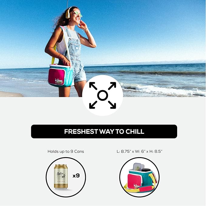 Igloo Retro Square Lunch Bag Cooler
