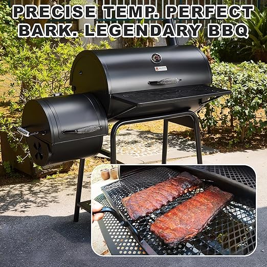 BBQ Thermometer 2-3/8" Oversized Dial, 50-800°F Smoker Thermometer Weatherproof with Easy Read Numbers - Grill Temp Gauge for Charcoal Grill & Meat Smoking Kit Includes Mounting Hardware