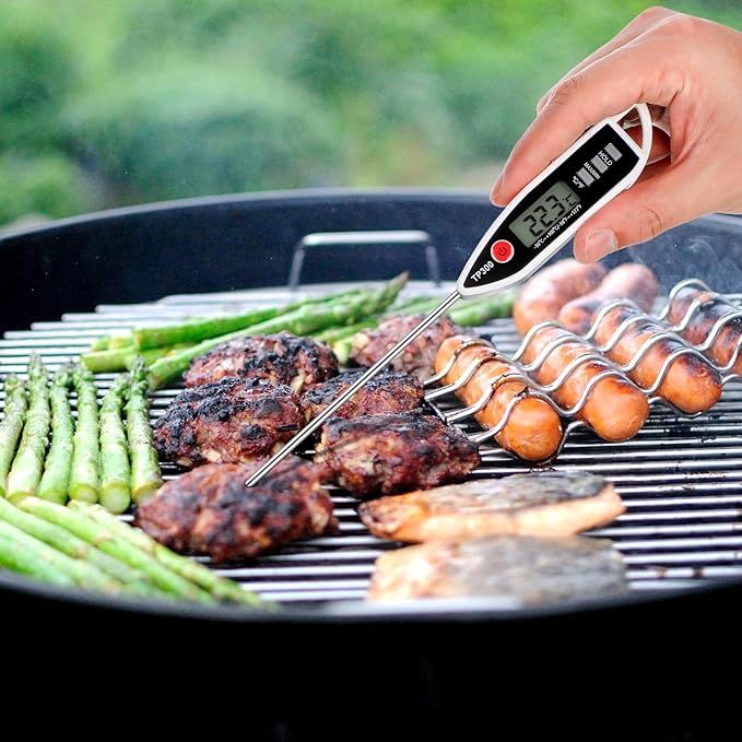 Digital Thermometer Food Meat Candy Water Immediate Read Thermometer for Kitchen Cooking(12 Pcs)