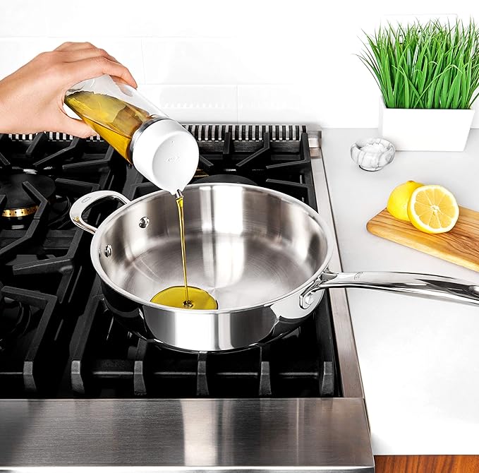 OXO Good Grips 12 oz Precision Pour Glass Oil Dispenser