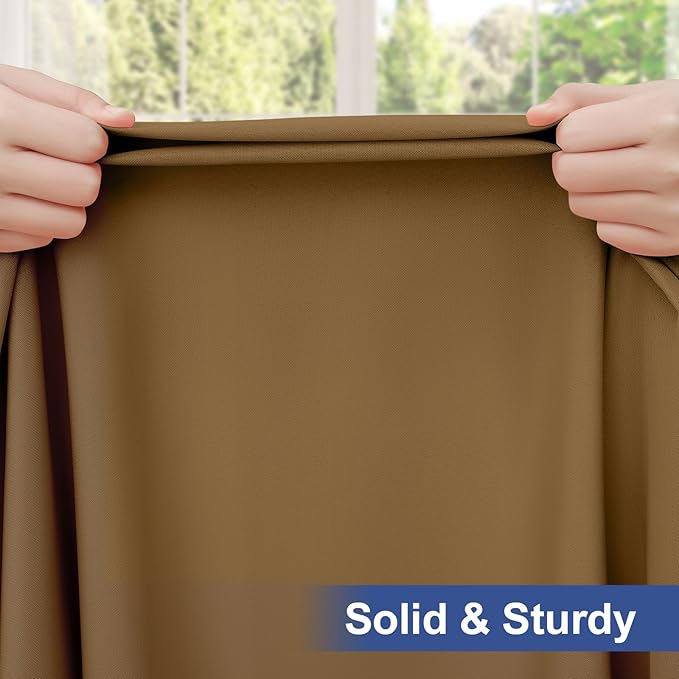 homing Rectangle Table Cloth Cover, Waterproof Polyester Elastic Fitted Tablecloth, Fits for 5 Foot Folding Tables, Washable Table Protector for Picnic, Camping, Outdoor (Brown, 30" x 60")