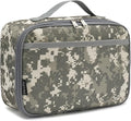 FlowFly Kids Lunch box Insulated Soft Bag Mini Cooler Back to School Thermal Meal Tote Kit for Girls, Boys, Digital