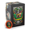Bones Coffee Company Flavored Coffee Bones Cups Jamaican Me Crazy Flavored Pods | 12ct Single-Serve Coffee Pods Compatible with Keurig 1.0 & 2.0 Keurig Coffee Maker
