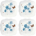 Lenox 894309 Butterfly Meadow Square 4-Piece Dinner Plates