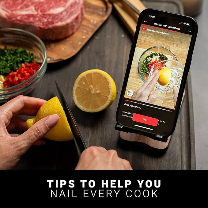 MEATER Pro XL: Wireless Smart Meat Thermometer | 4 Multi-Sensor Probes | Bluetooth & WiFi | 1000°F Heat Resistance | Certified Accuracy for BBQ, Oven, Grill, Smoker, Air Fryer, Deep Fryer, Sous Vide