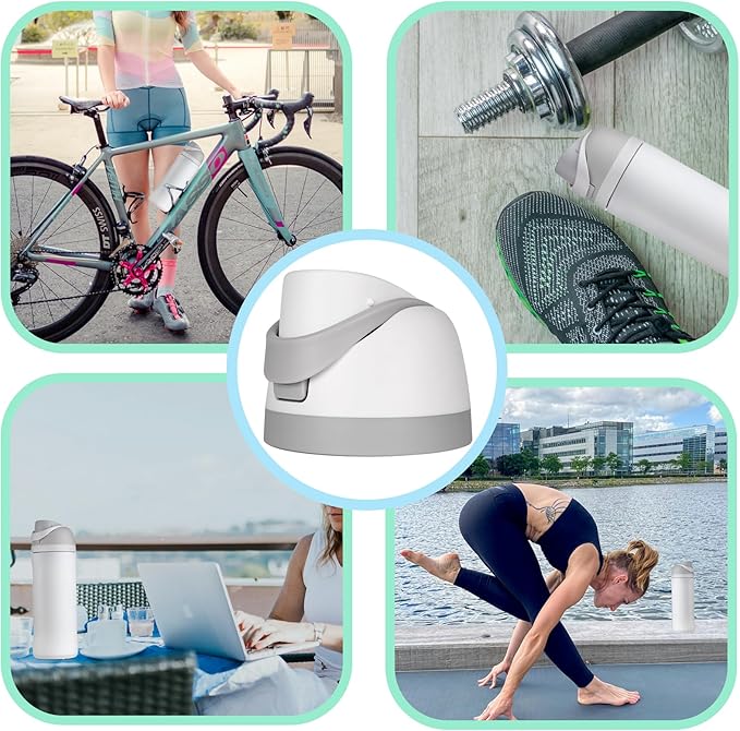 Replacement Lid for Owala Freesip Water Bottle, Compatible with Owala Lid and Cap, Premium Accessories for 16oz 24oz 32oz 40oz Bottles,Leak-Proof,BPA-Free