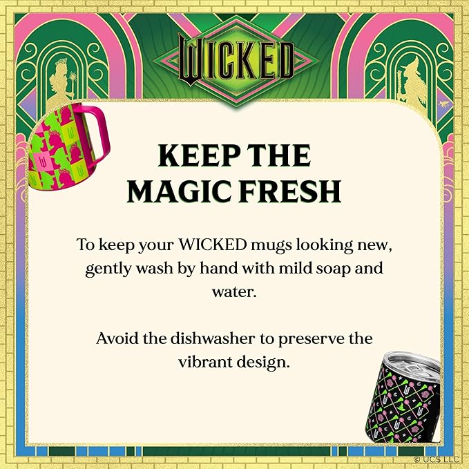 Dragon Glassware x Wicked 12 oz Stainless Steel Camp Mug with Lid - Insulated Camping Mug for Coffee, Tea, Matcha, Hot Beverages - Pink