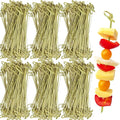 1000 PCS Bamboo Skewers Toothpicks for Appetizers 6.0 inch, Bamboo Cocktail Picks, Decorative Bamboo Knot Drink Picks Food Sticks for Party Drinks Sandwich Fruit Charcuterie Boards Accessories