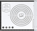 Pastry Mat, 28" x 20" Food Grade Silicone Extra Large Non Stick Baking Sheet Mat with Measurement for Making Cookies,Macarons,Bread and Pastry