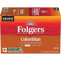 Folgers Colombian Medium Roast Coffee, 12 Keurig K-Cup Pods (Pack of 1)