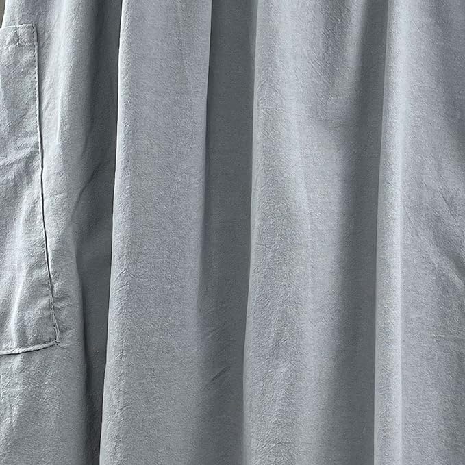 Uaussi Cotton Linen Apron Cross Back Work Apron for Women with Pockets Pinafore Dress X Cross Halter Apron for Chef Gardening