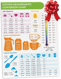 Kitchen Conversion Chart Magnet - Measurements Conversion Chart - Baking Supplies Baking Accessories Cooking Gadgets - Baking Kitchen Cooking Gifts for Women - Kitchen Gadgets