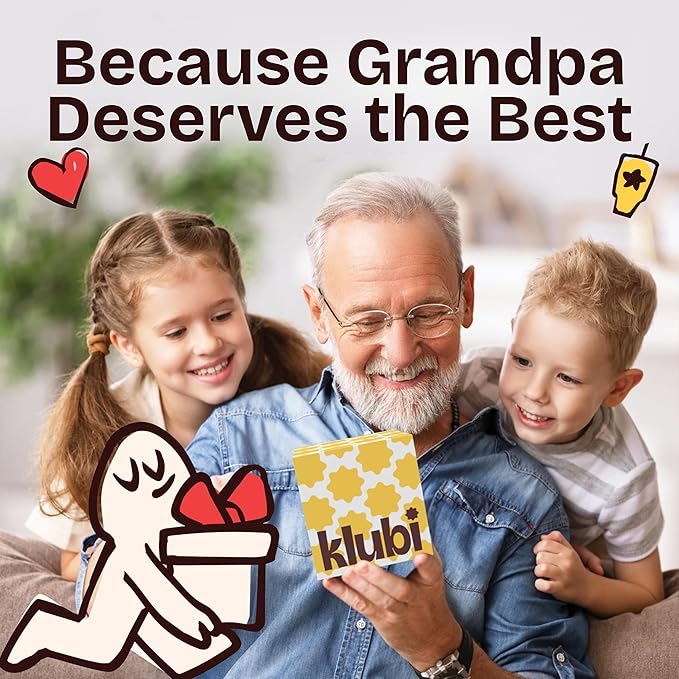 KLUBI You Can't Tell Me What To Do You're Not My Granddaughter - Birthday Gifts for Grandpa 14oz Grandpa Tumbler Grandfather Gift Best Gifts For Elderly Dad Grandpa Gifts from Grandkids